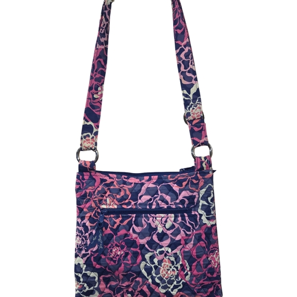 Vera Bradley Pink and Purple Women's Crossbody Bag - Picture 4 of 8